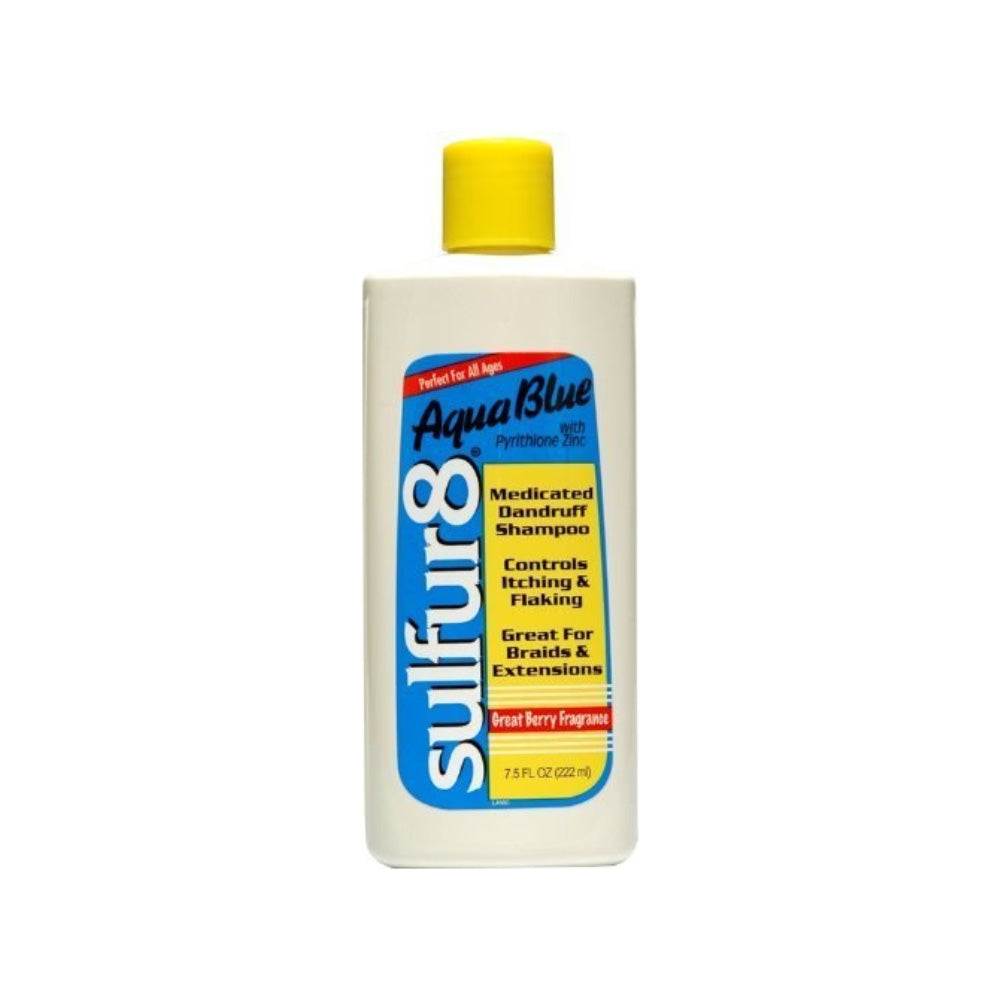 Sulfur8 Aqua Blue Medicated Dandruff Shampoo