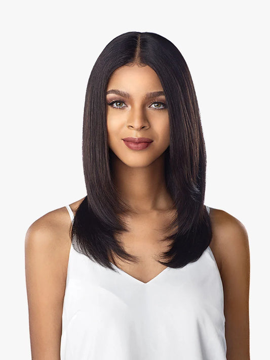 Sensationnel 10A Straight Lace Wig 100% Virgin Human Hair
