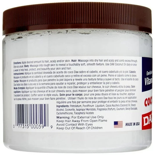 Dax Coconut oil 7.5 oz