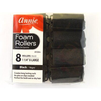 Annie Foam Rollers 8pcs - 1 1/4in Dia XL
