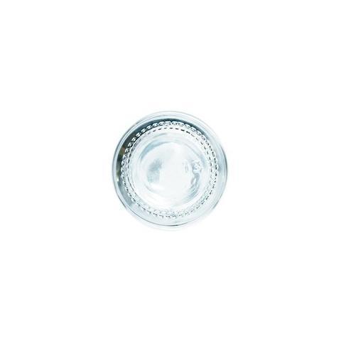 2 oz. Clear Boston Round with Large Bulb Black Graduated Glass Dropper (20/400) (V4) (V12)
