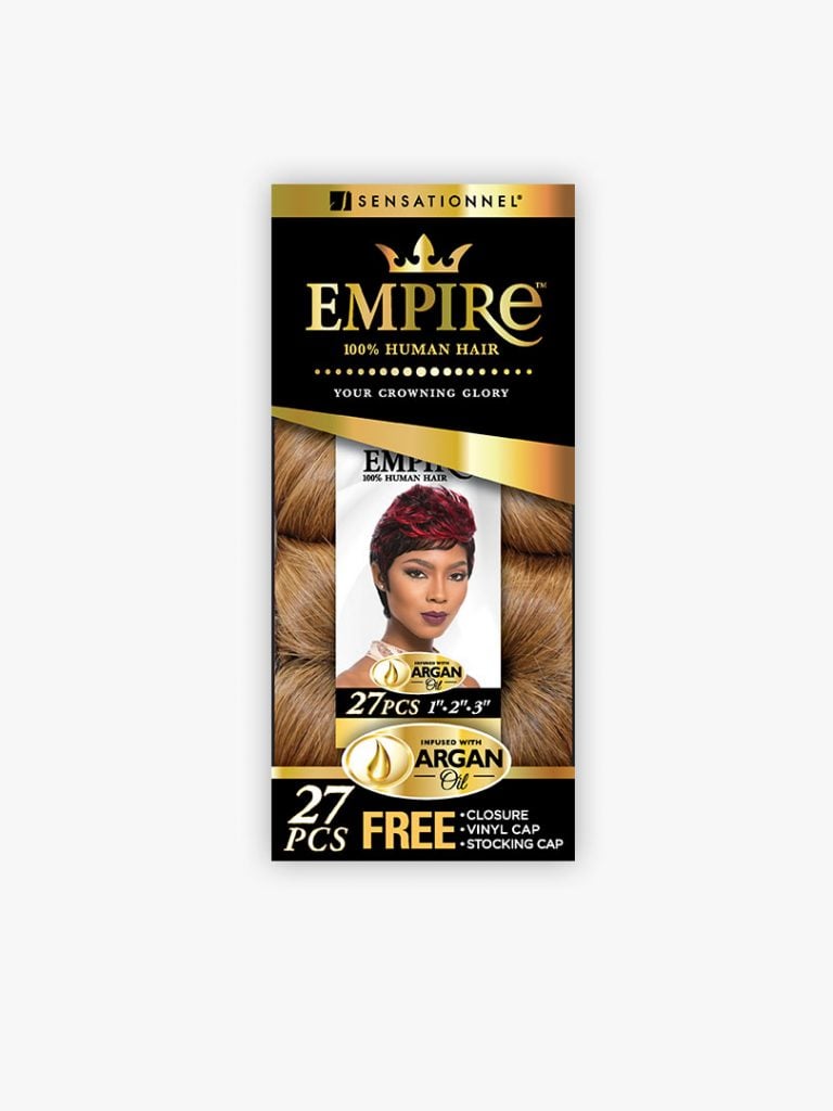 SENSATIONNEL EMPIRE HUMAN HAIR WEAVE 27 PCS
