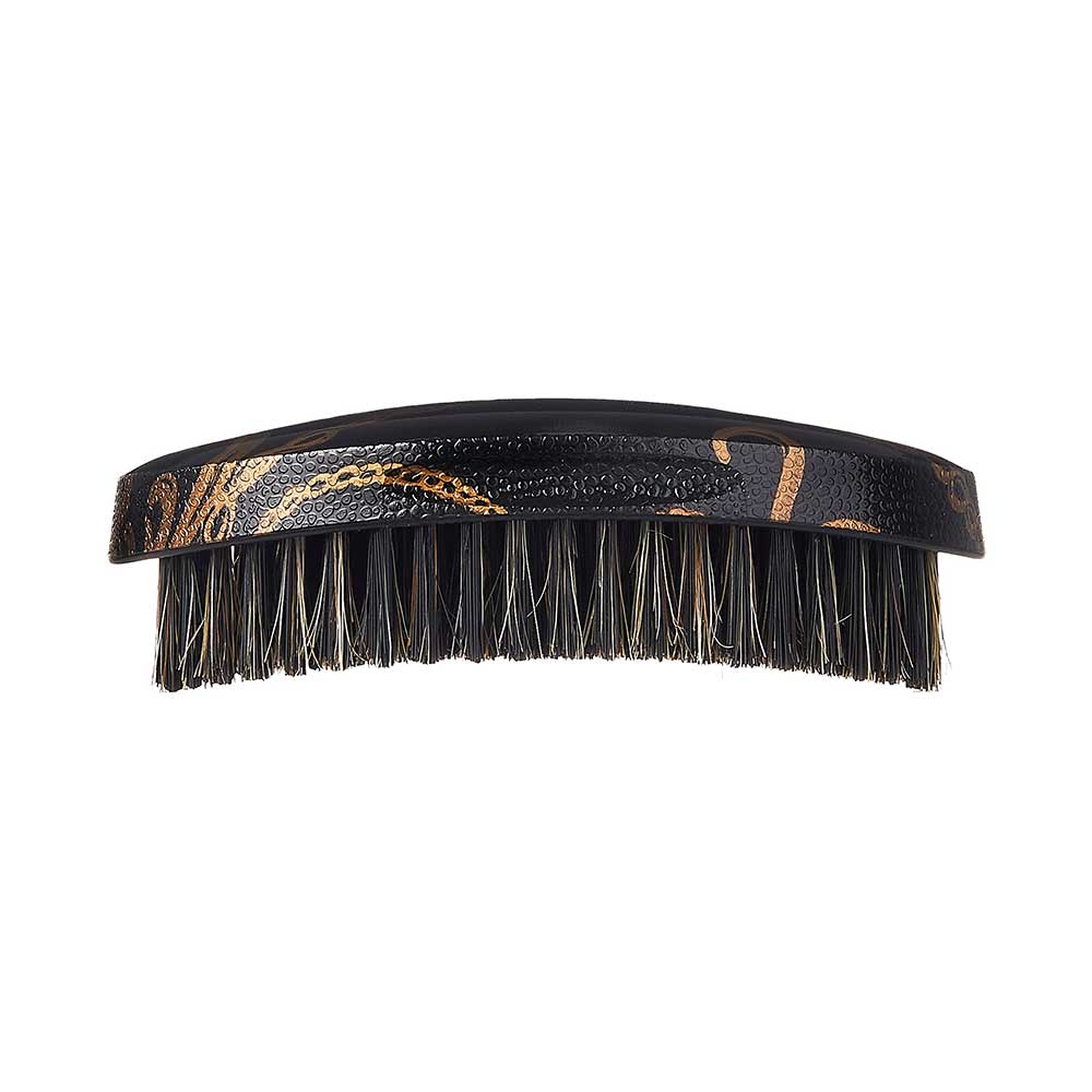 RED by Kiss Premium pocket wave Boar Brush X Bow Wow - Curved Palm #BR05