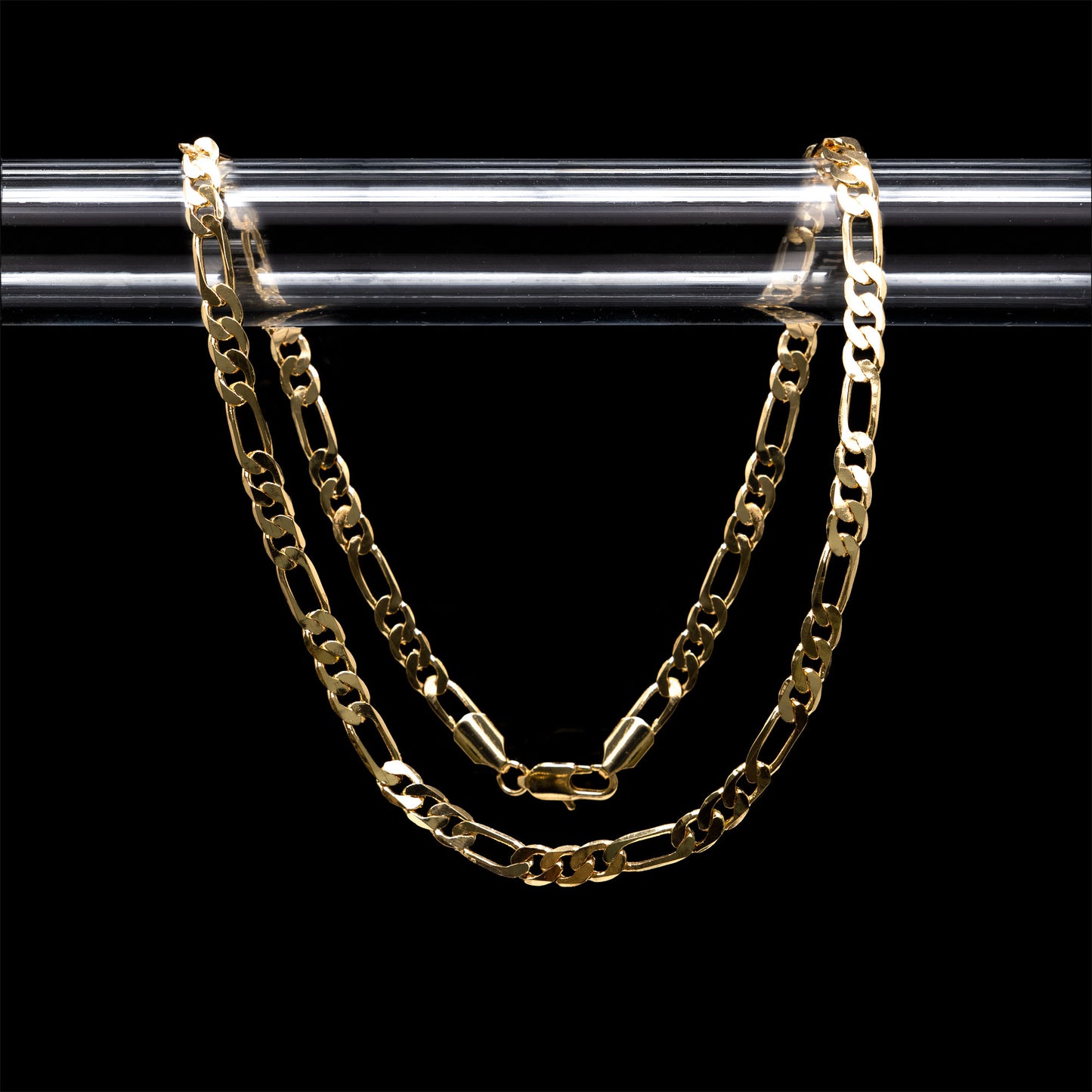 C & L chain necklace gold 6mm 20“. CN30620G