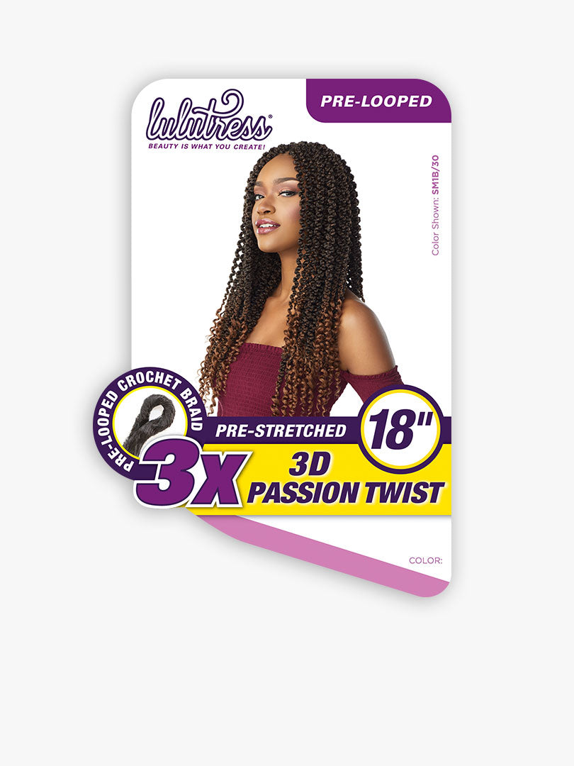 Sensationnel Lulutress 3X 3d passion twist