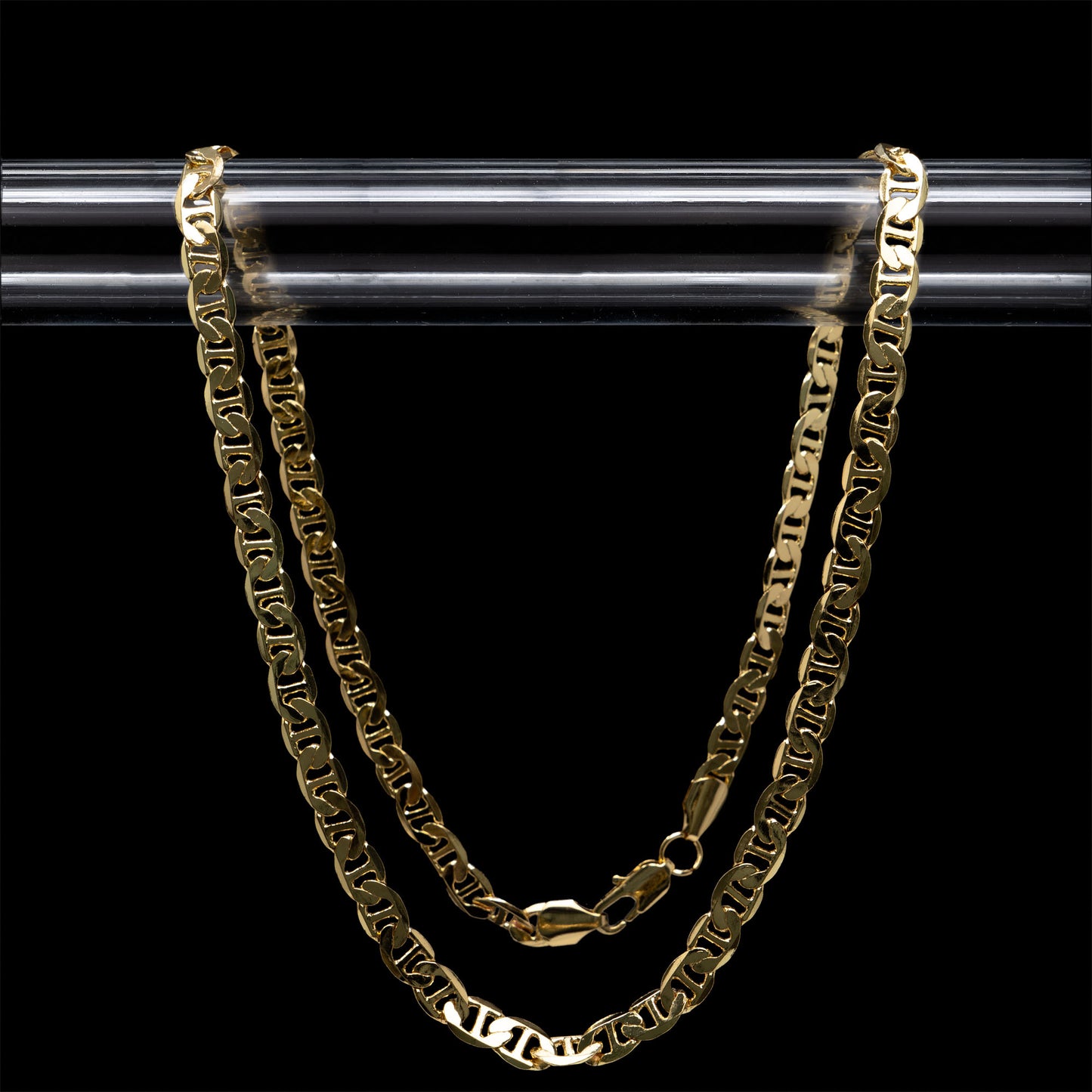 C & L chain necklace gold 7mm 24“ CN40724G