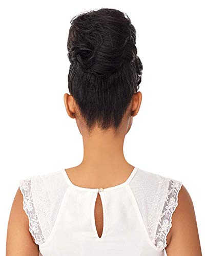 Sensationnel instant Bun with bangs. CARLA