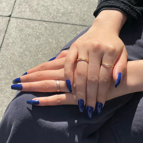 Gold finger Trendy nails. GC07