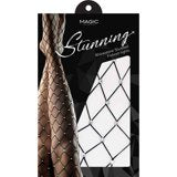 Magic collection stunning rhinestone fishnet tighs wide. Leg405W