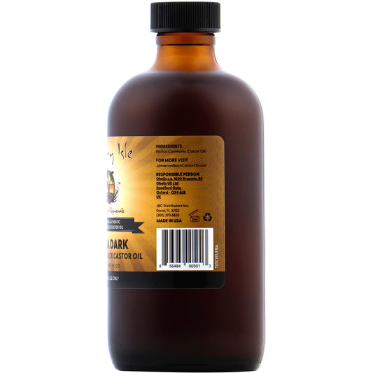 Sunny Isle Jamaican black Castor oil. Extra Dark