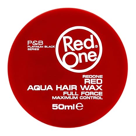 Red One Black Aqua Hair Gel Wax 150mL