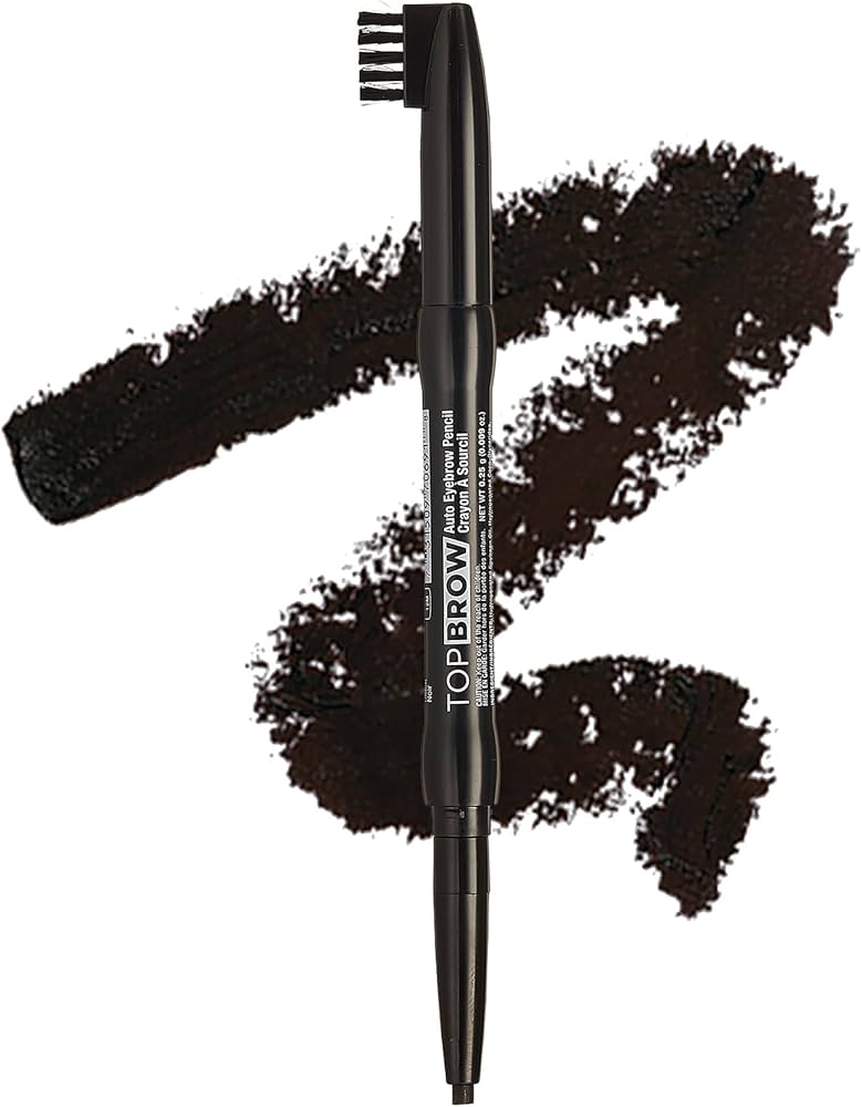 Kiss top brow auto pencil. Black. KBAP06
