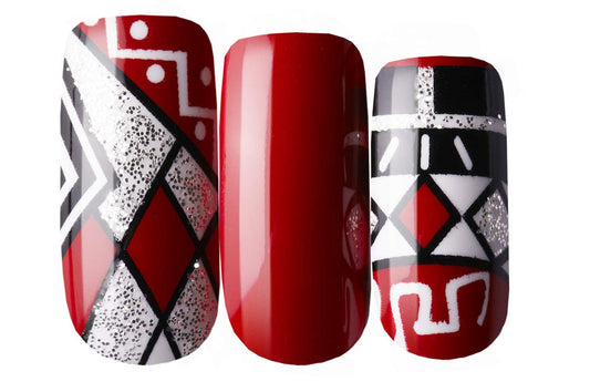 Gold Finger Nails GF95