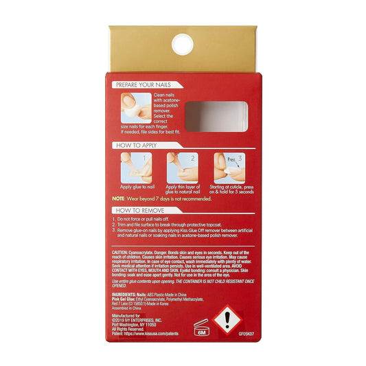 Gold finger Trendy nails. GC20