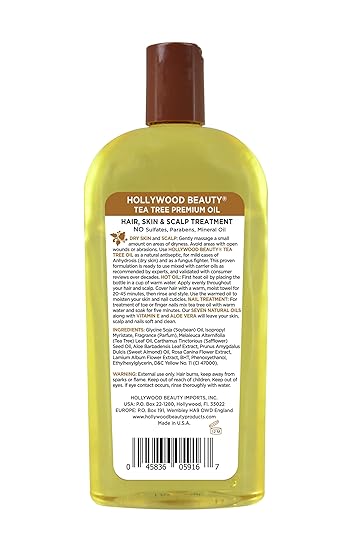 Hollywood Beauty tea tree oil