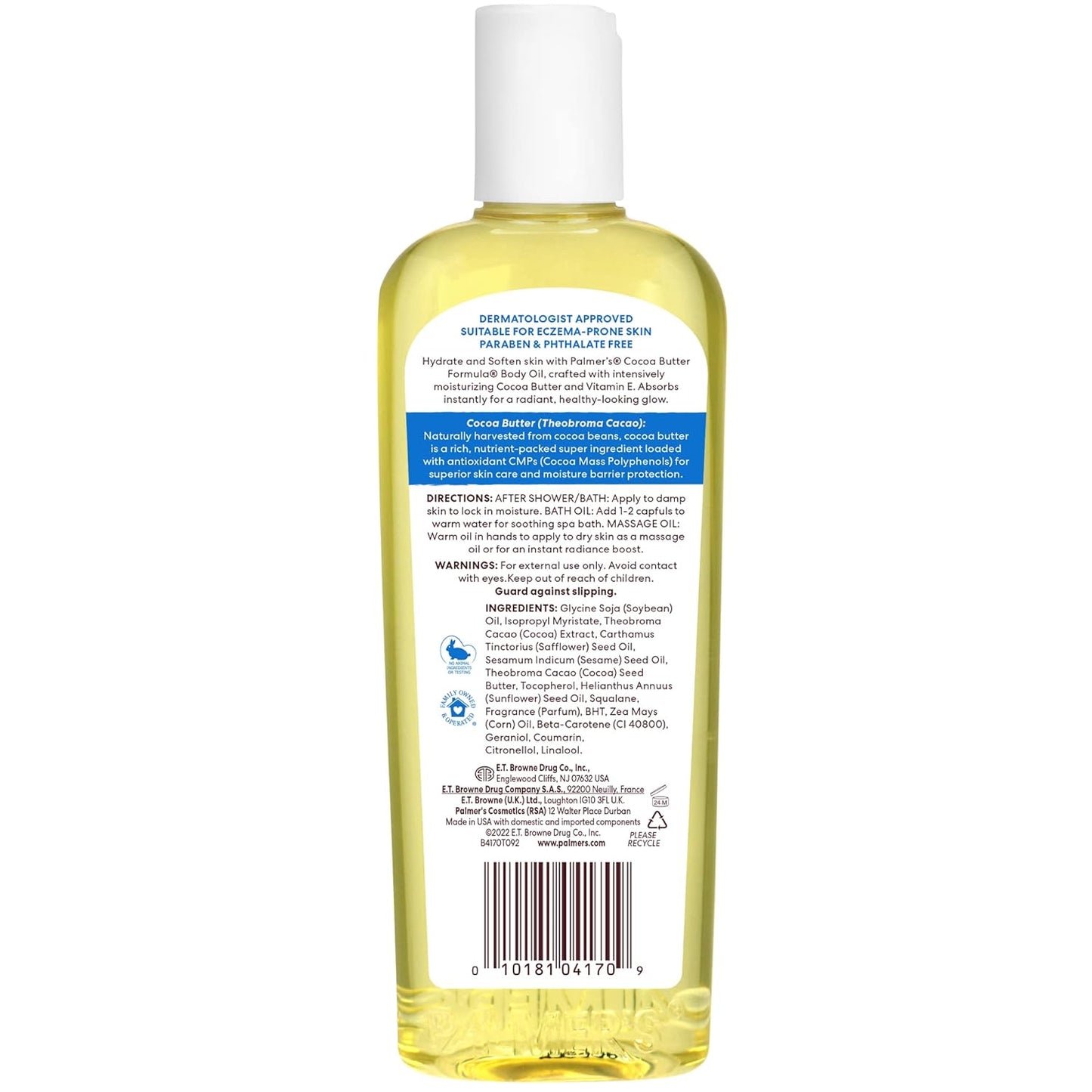 Palmer's Body Oil 8.5 oz
