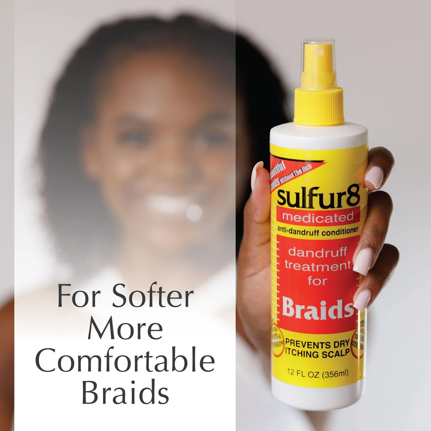 Sulfur8 Dandruff Treatment For Braids, 12 Oz. Spray