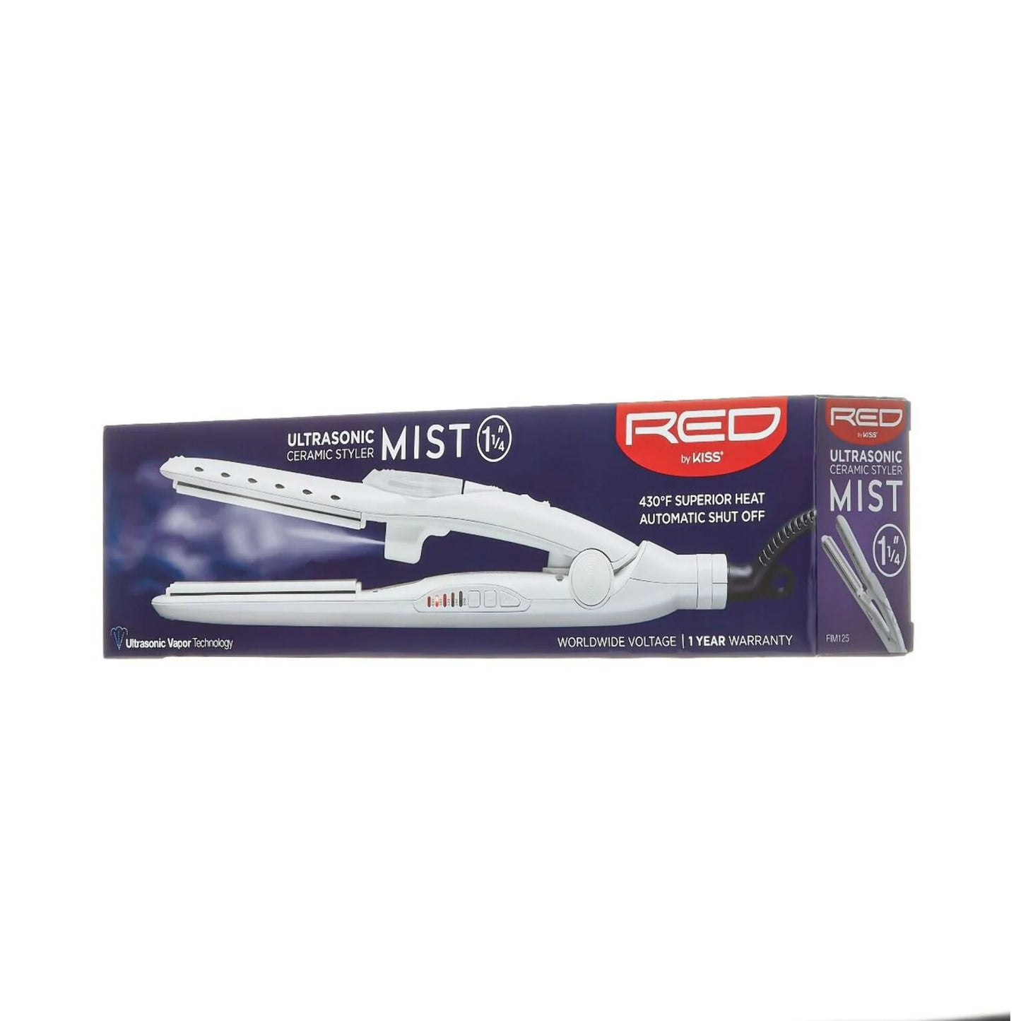 Red by Kiss ultrasonic ceramic styler mist. 1.25" FIM125