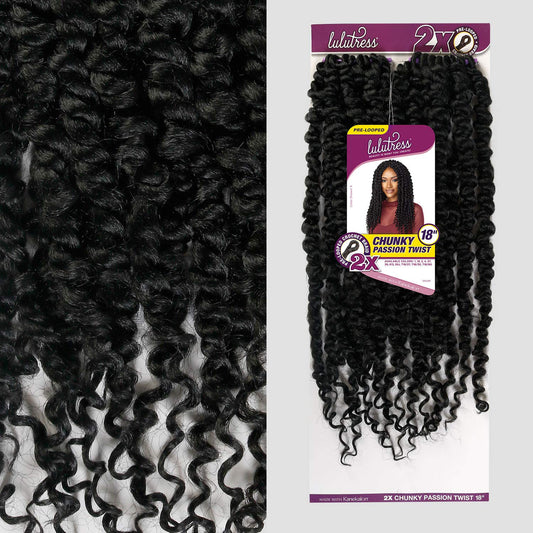 Sensationnel 2x chunky passion twist 18"