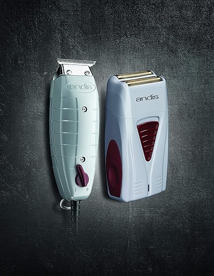 Andis 17195 Finishing Combo T-Outliner Trimmer & Pro Foil Lithium Titanium Shaver