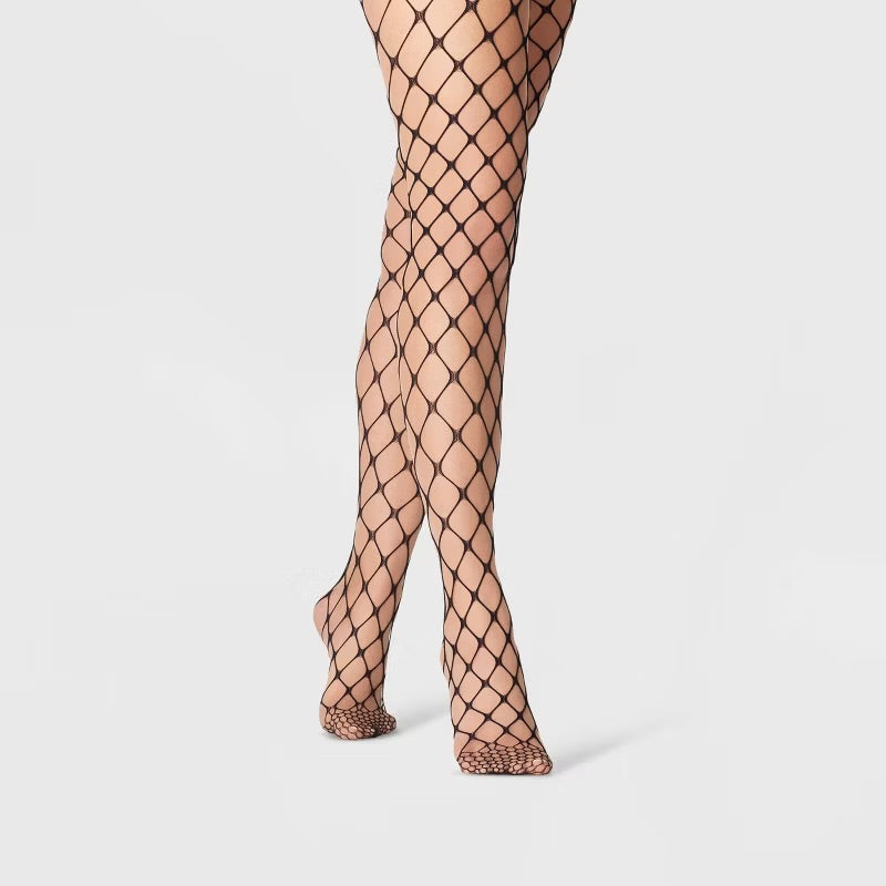 Magic collection fishnet tights black.