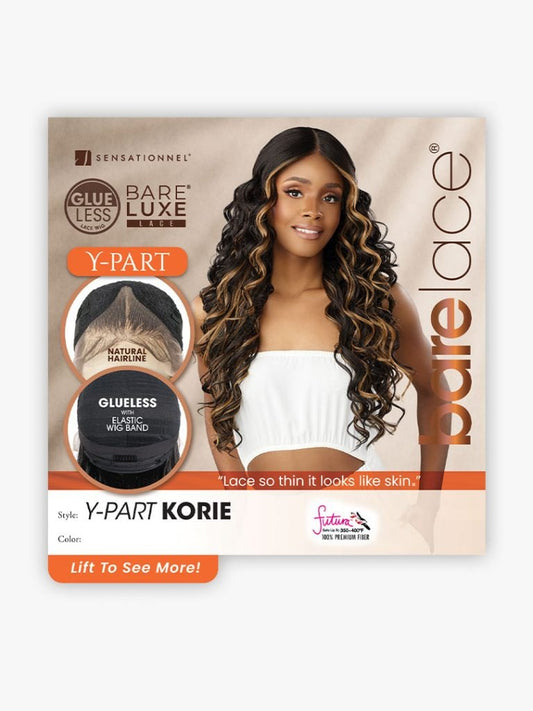 SENSATIONNEL BARE LACE WIG. Y-PART KORIE