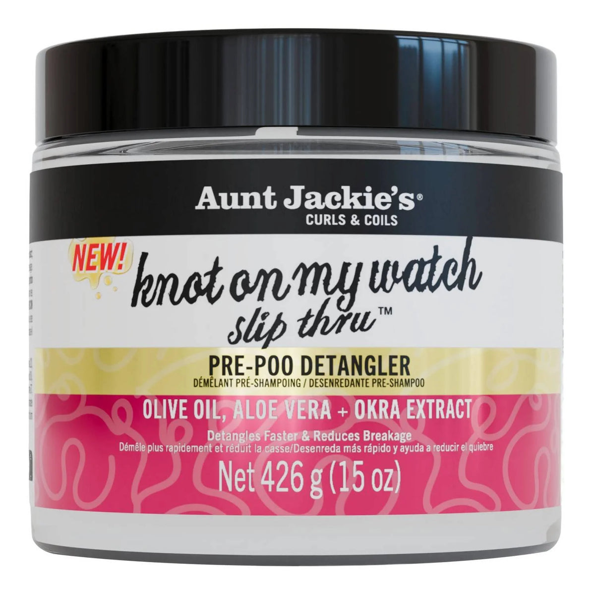 AUNT JACKIE'S KNOT ON MY WATCH PRE-POO DETANGLER. 15oz