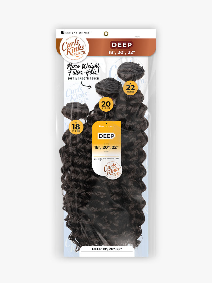 Sensationnel CURLS KINKS & CO_ MULTI DEEP. 18"20"22"