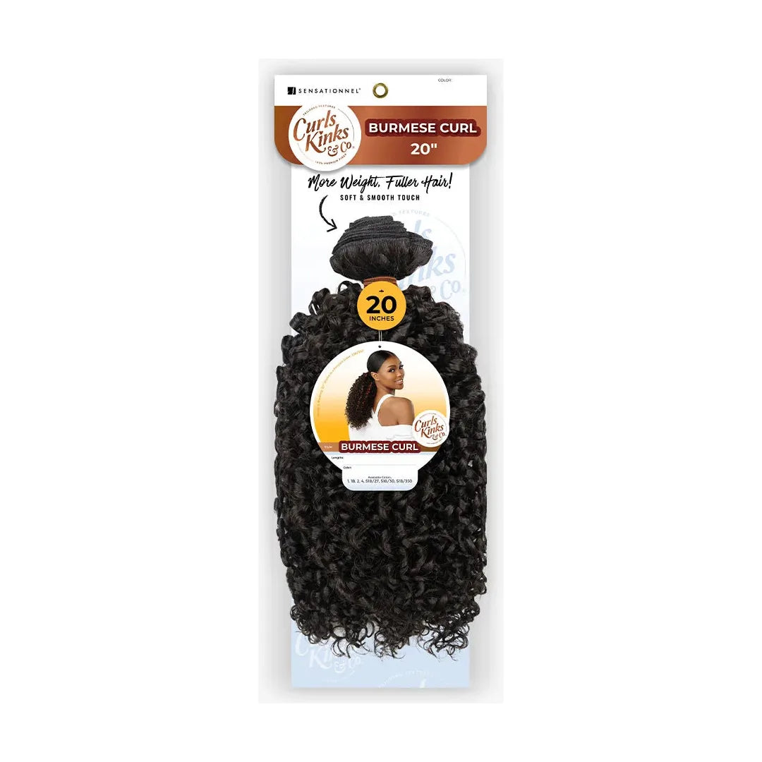 Sensationnel CURLS KINKS & CO_ BURMESE CURL 20"