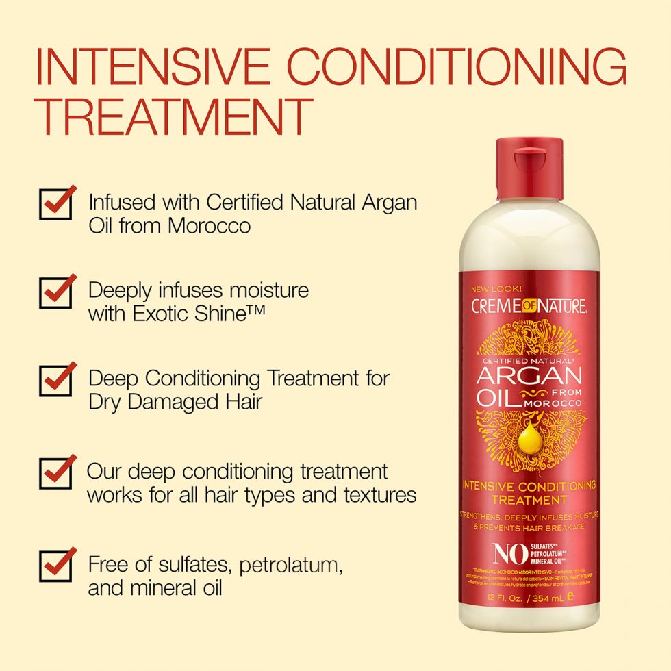 Creme of Nature W/Argan Oil Intensive conditioner treatment