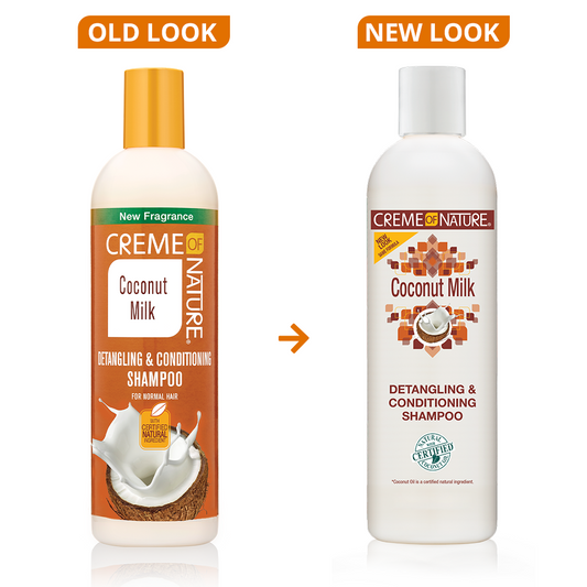 Crème of nature coconut milk Detangling And Conditioning conditioner 12 oz