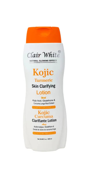 Clair white Kojic tumeric skin clarifying lotion