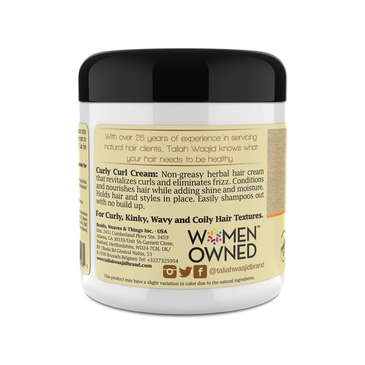 Taliah Waajid Curl Curly Cream