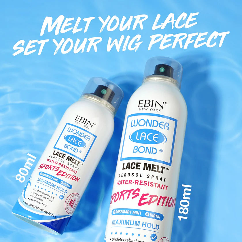 EBIN NEW YORK Wonder Lace Bond Lace Melt Aerosol Spray Sports Edition