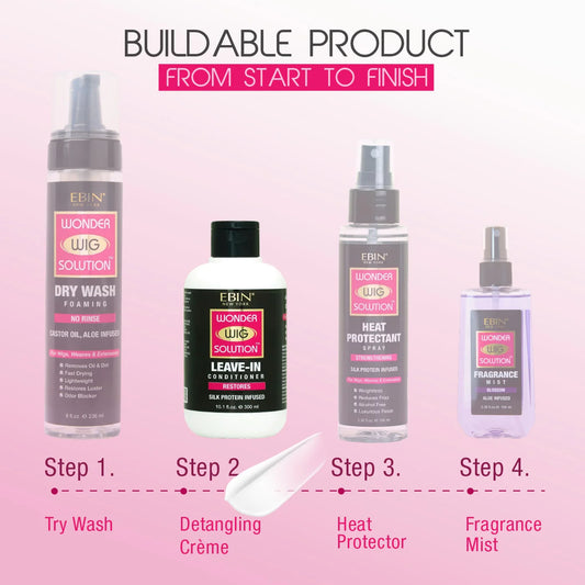 EBIN wonder wig solution leave in conditioner. Cream