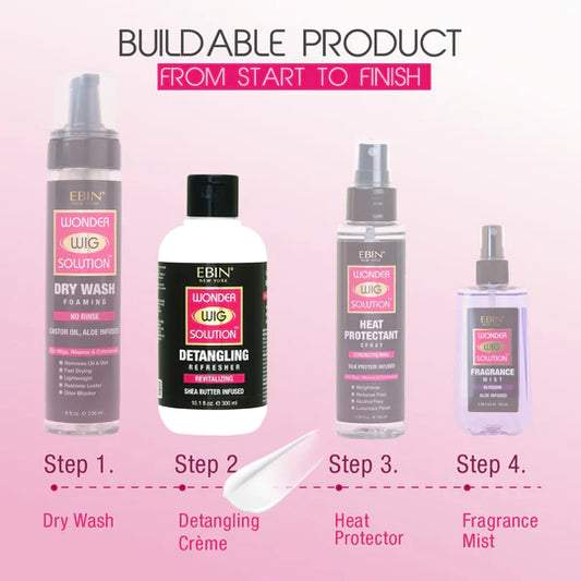 EBIN wonder wig solution detangling refresher cream