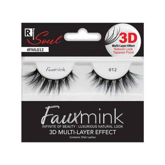 3D Fauxmink lashes-Fml012