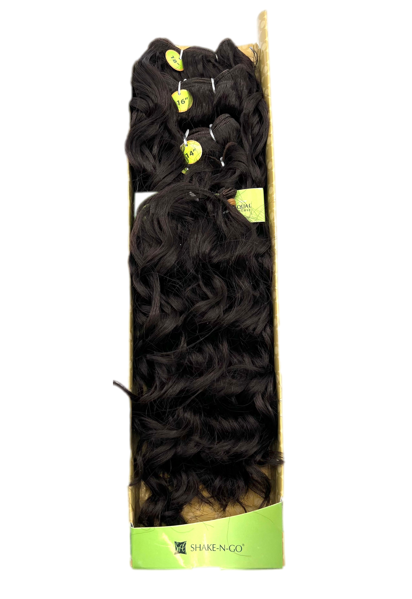 FreeTress Equal Synthetic Hair Weave Appeal Curl 4Pcs + CLOSURE