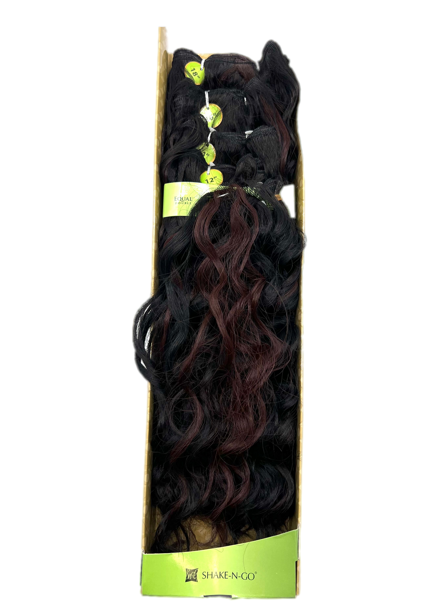 FreeTress Equal Synthetic Hair Weave Appeal Curl 4Pcs + CLOSURE