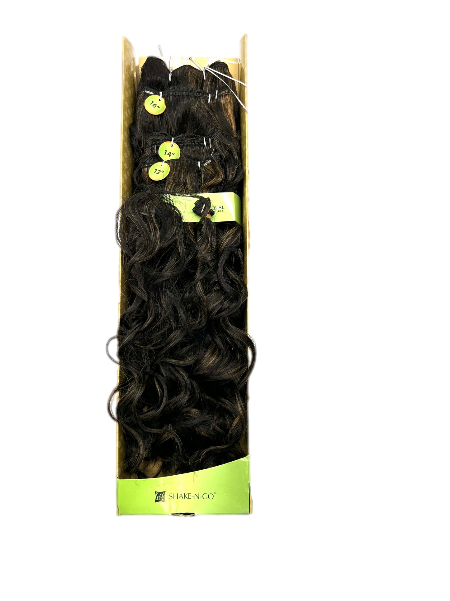 FreeTress Equal Synthetic Hair Weave Appeal Curl 4Pcs + CLOSURE