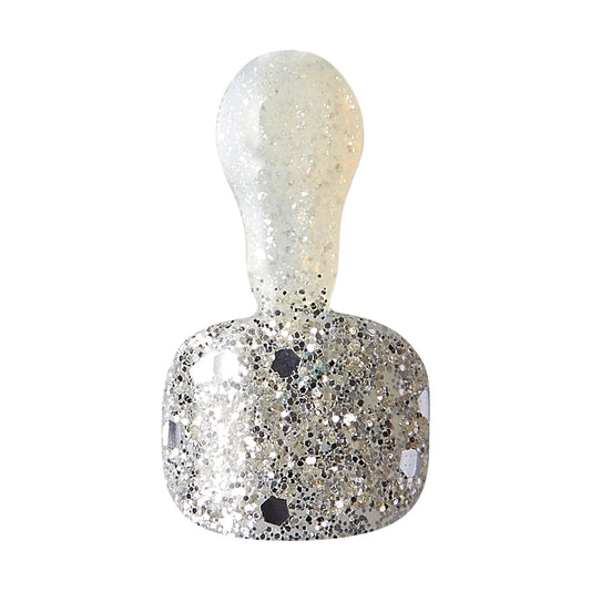 Gold Finger trendy toenails. 24 toenails. GDT01
