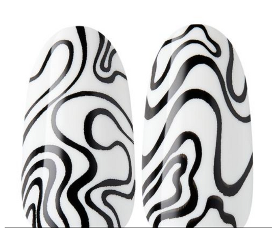 Gold Finger Trendy nails. GD49