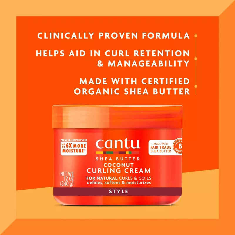 Cantu Shea butter Coconut Curling Cream
