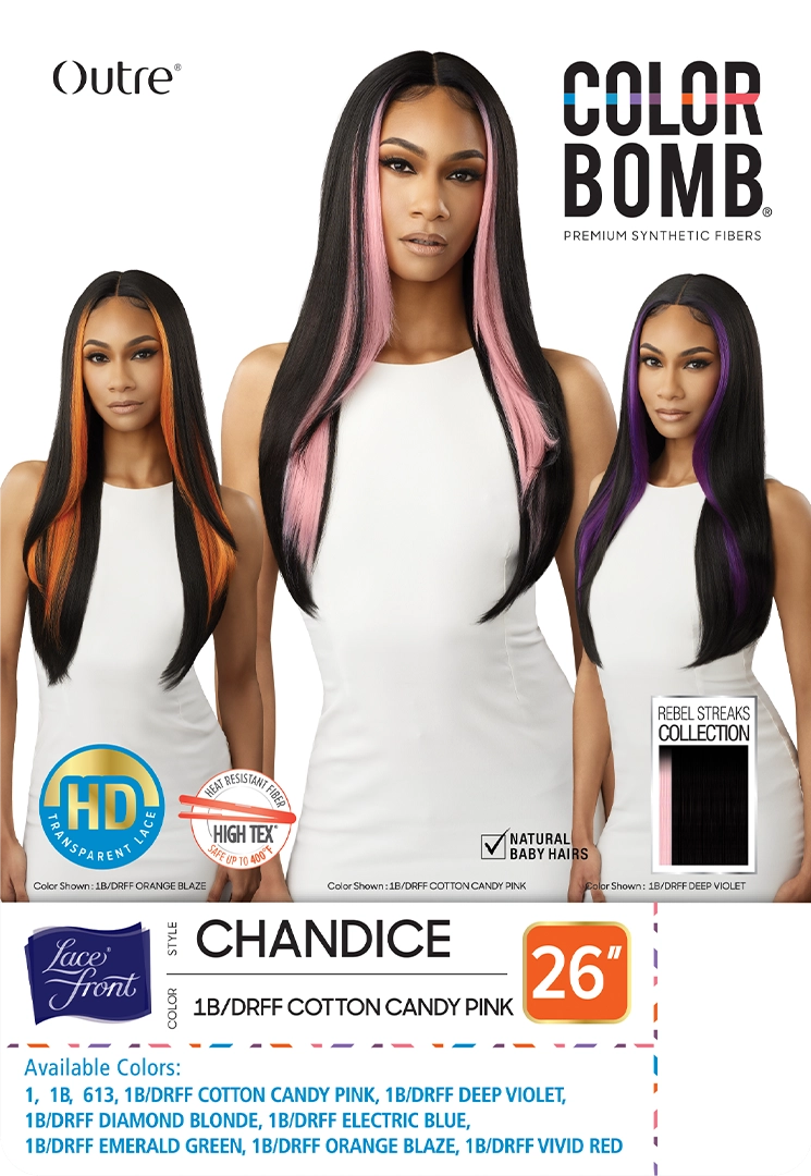 OUTRE LACE FRONT WIG COLOR BOMB- CHANDICE