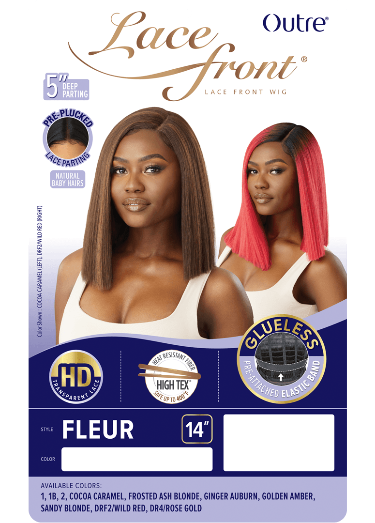 OUTRE LACE FRONT WIG. FLEUR