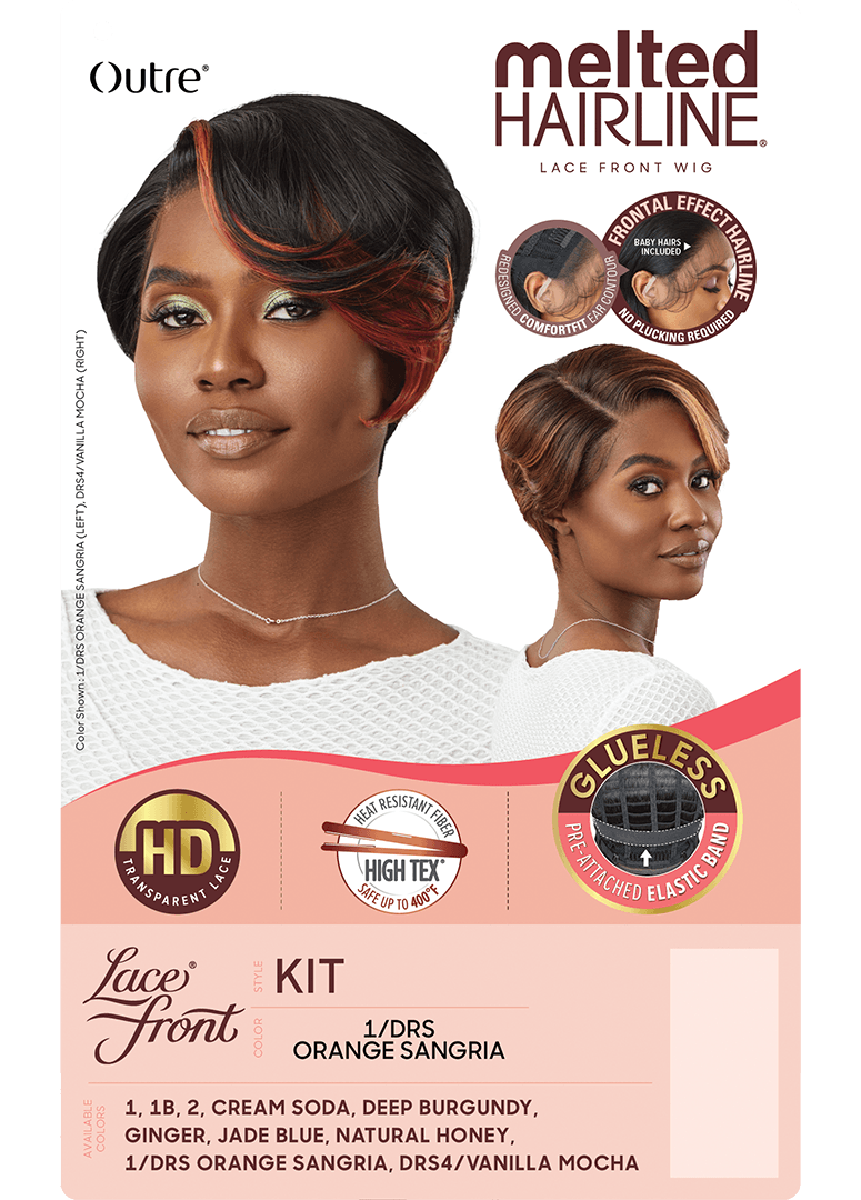 OUTRE MELTED HAIRLINE LACE FRONT WIG. KIT