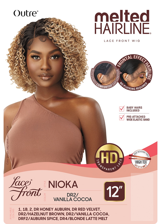 Outre melted hairline lace front wig. Nioka