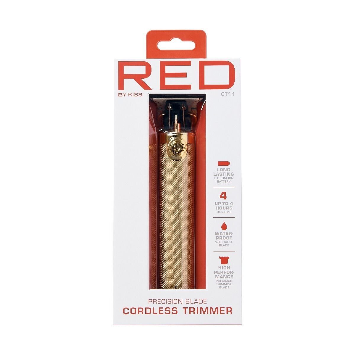 Red by kiss cordless trimmer. CT11