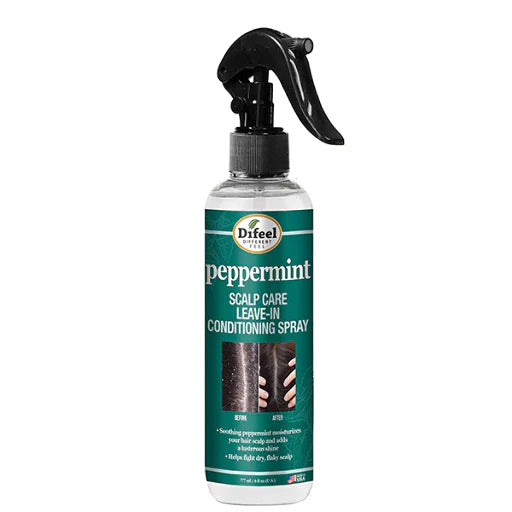 Difeel peppermnt scalp care Leave In conditioning Spray.