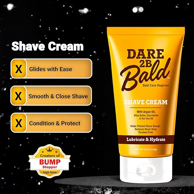 High Time Dare To be bald shave cream. 5oz